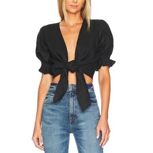 Faithful the Brand x Revolve Jamaica Wrap Top NWOT